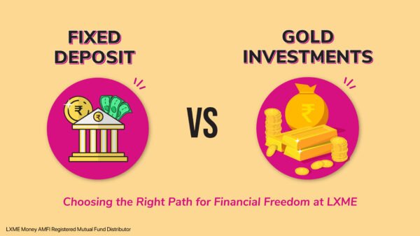 Gold vs Fixed Deposit comparison
