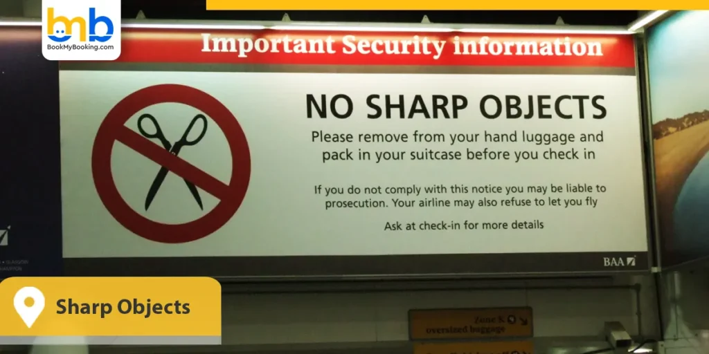 Banned items in airport security check India