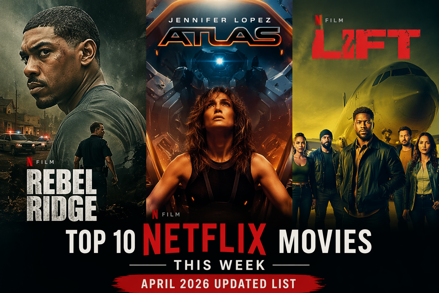 Netflix movies this week April 2026 trending list posters collage
